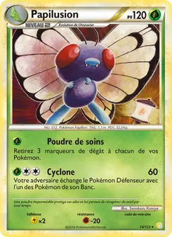 Papilusion, HeartGold SoulSilver, n° 16