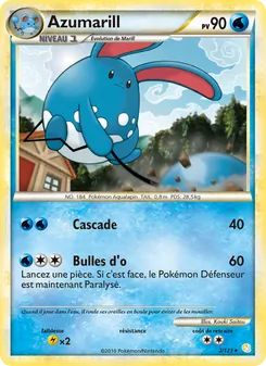 Azumarill, HeartGold SoulSilver, n° 2