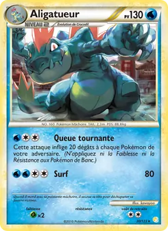 Aligatueur, HeartGold SoulSilver, n° 20