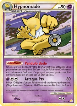 Hypnomade, HeartGold SoulSilver, n° 23