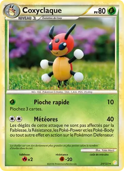 Coxyclaque, HeartGold SoulSilver, n° 25