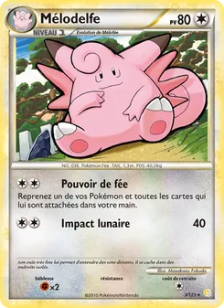 Mélodelfe, HeartGold SoulSilver, n° 3