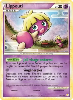 Lippouti, HeartGold SoulSilver, n° 30