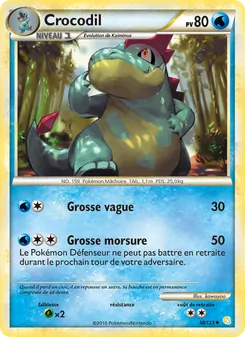 Crocodil, HeartGold SoulSilver, n° 38