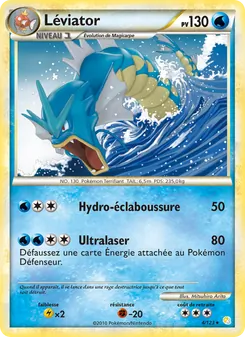 Léviator, HeartGold SoulSilver, n° 4