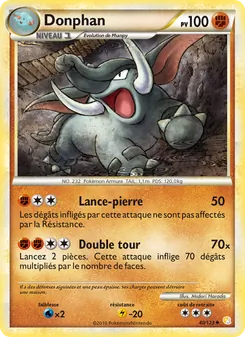 Donphan, HeartGold SoulSilver, n° 40