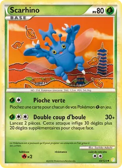 Scarhino, HeartGold SoulSilver, n° 43