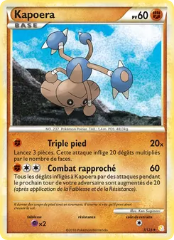 Kapoera, HeartGold SoulSilver, n° 5