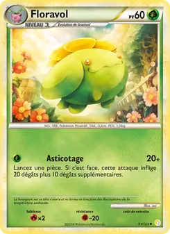 Floravol, HeartGold SoulSilver, n° 51