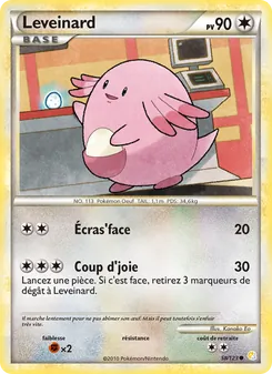 Leveinard, HeartGold SoulSilver, n° 58