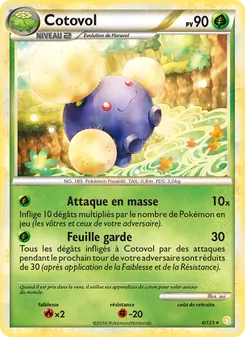 Cotovol, HeartGold SoulSilver, n° 6