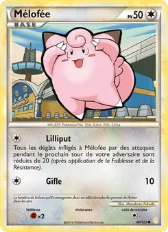 Mélofée, HeartGold SoulSilver, n° 60