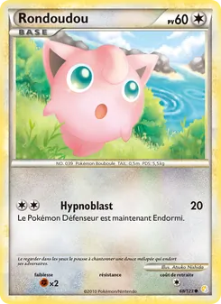 Rondoudou, HeartGold SoulSilver, n° 68