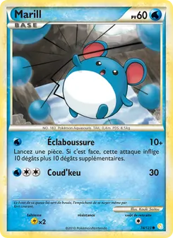 Marill, HeartGold SoulSilver, n° 74