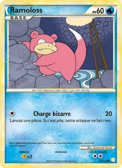 Ramoloss, HeartGold SoulSilver, n° 81