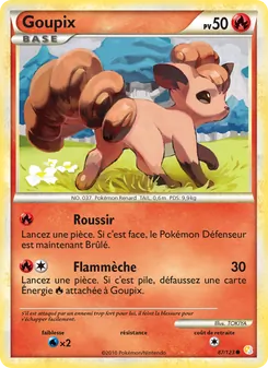 Goupix, HeartGold SoulSilver, n° 87