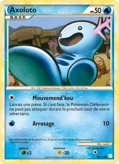 Axoloto, HeartGold SoulSilver, n° 88