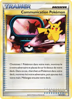 Communication Pokémon, HeartGold SoulSilver, n° 98