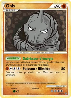 Onix, Déchaînement, n° 56