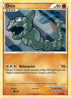 Onix, Déchaînement, n° 57