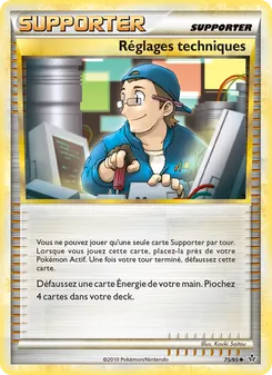 Réglages techniques, Déchaînement, n° 75