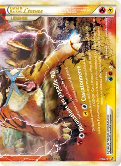 Entei & Raikou LÉGENDE (bas), Déchaînement, n° 91