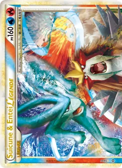 Suicune & Entei LÉGENDE (haut), Déchaînement, n° 94