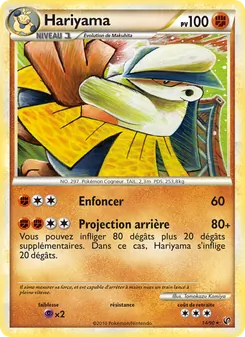 Hariyama, Indomptable, n° 14