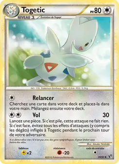 Togetic, Indomptable, n° 39