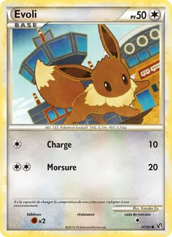 Evoli, Indomptable, n° 47