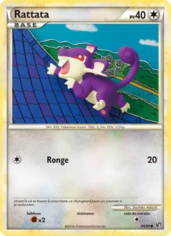 Rattata, Indomptable, n° 64