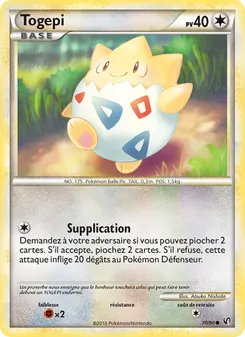 Togepi, Indomptable, n° 70