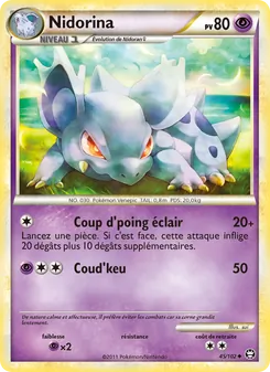 Nidorina, Triomphant, n° 45