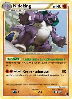 Nidoking, Triomphant, n° 6