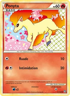Ponyta, Triomphant, n° 72