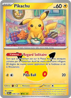Pikachu, 30ᵉ Anniversaire, n° 028