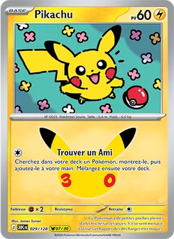 Pikachu, 30ᵉ Anniversaire, n° 029