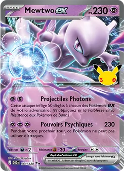 Mewtwo-ex, 30ᵉ Anniversaire, n° 064