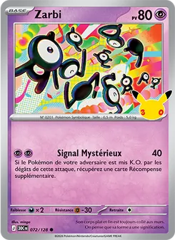 Zarbi, 30ᵉ Anniversaire, n° 072