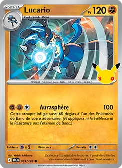 Lucario, 30ᵉ Anniversaire, n° 083