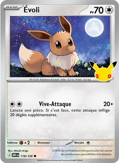 Évoli, 30ᵉ Anniversaire, n° 118