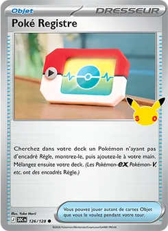 Poké Registre, 30ᵉ Anniversaire, n° 126