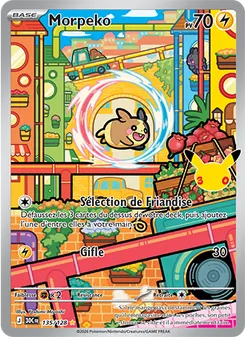 Morpeko, 30ᵉ Anniversaire, n° 135