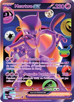 Mewtwo-ex, 30ᵉ Anniversaire, n° 157