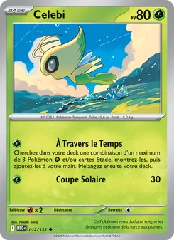 Celebi, Méga-Évolution, n° 012