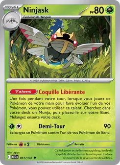 Ninjask, Méga-Évolution, n° 017