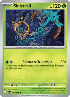 Sinistrail, Méga-Évolution, n° 018