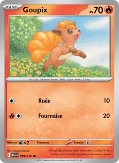 Goupix, Méga-Évolution, n° 019