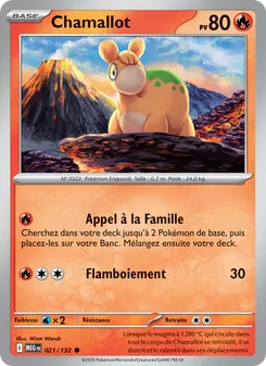 Chamallot, Méga-Évolution, n° 021