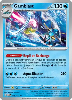 Gamblast, Méga-Évolution, n° 038